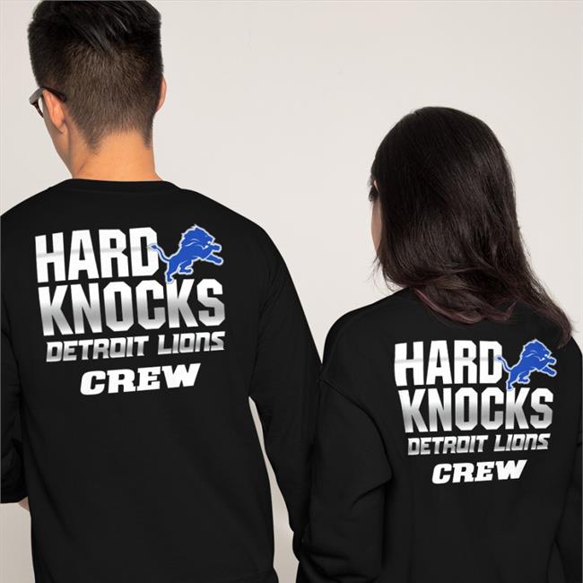Hard Knock Detroit Lions Crew Tee
