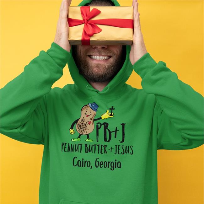 Goodshirts Peanut Butter Jesus Cairo Georgia Hoodie Pbj