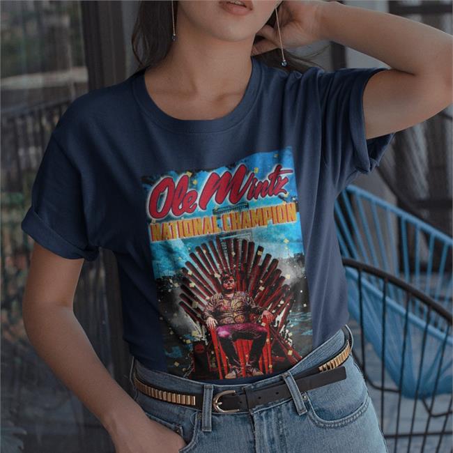 Ole Mintz National Champion Tee Barstool Sports Store