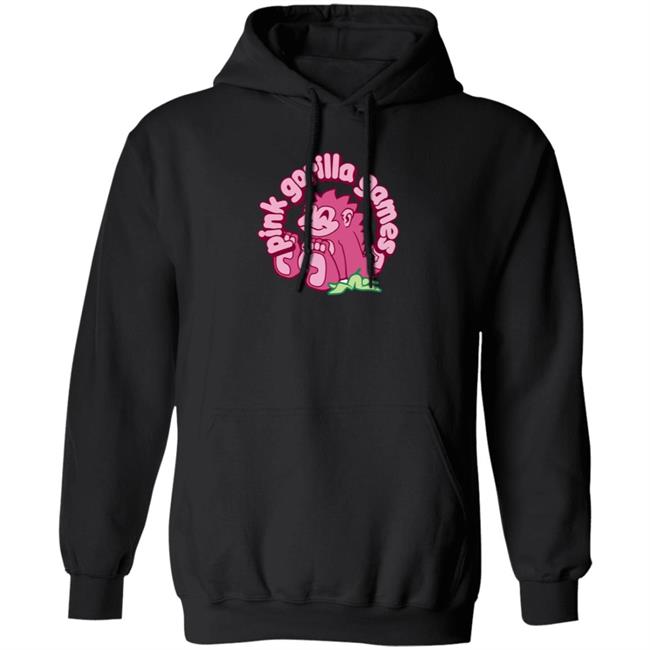 Kelsey Lewin Pink Gorilla Games Hoodie Pink Gorilla Games Merch Pink Gorilla Logo Hoodie