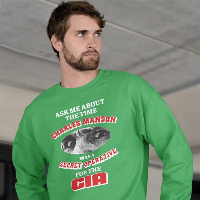 Charles Manson Secret Operative Cia Shirt