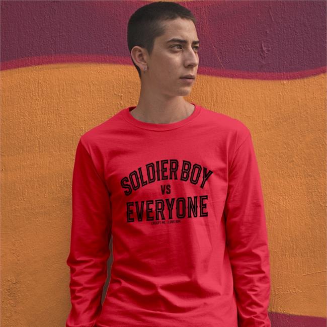 Soldier Boy Vs Everyone Except Me I Love Him Tee Shirt AnnaKunerksterPhotos