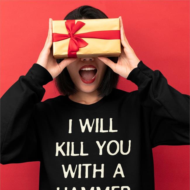 Lucca International I Will Kill You With A Hammer Shirt Luccainternational