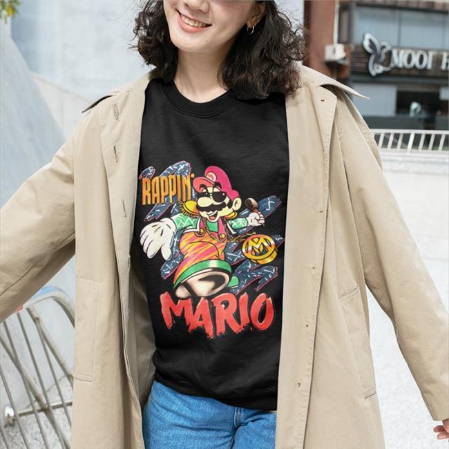 Mariobrothblog Rappin' Mario Shirt