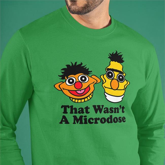 Trashcan Paul Bert And Ernie That Wasn't A Microdose Hoodie Sweatshirt Shitheadsteve Merch