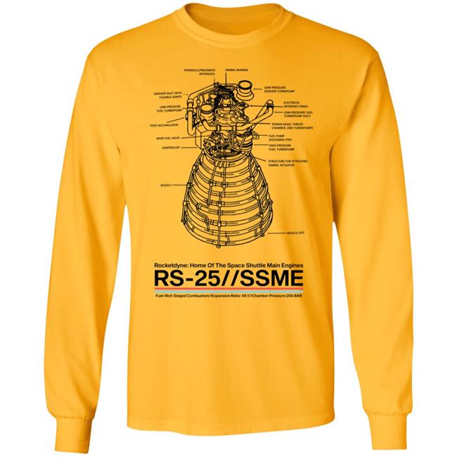 Rs-25 Shirt Everydayastronaut Store Rs-25 Shirt Everydayastronaut Store