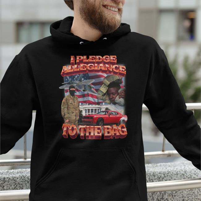 Swag Stimulus Merch I Pledge Allegiance To The Bag Tee Shirt