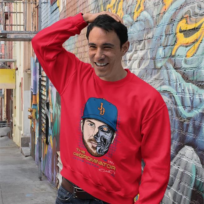 Funny The Degrominator Jacob Degrom Shirt Geny Mets Report The Degrominator Jacob Degrom T Shirts Official Jacob Degrom Mlbpa T Shirts