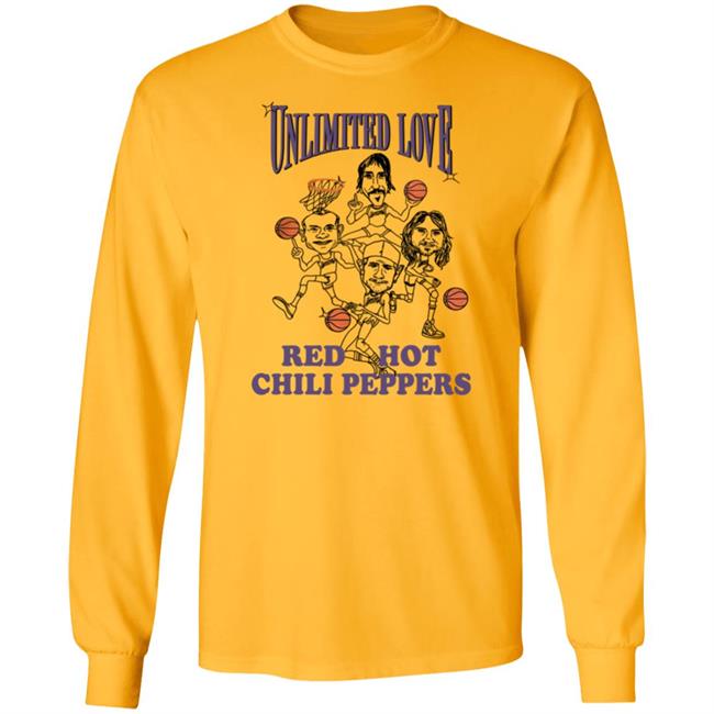 Los Angeles Lakers Unlimited Love Red Hot Chili Peppers Shirt Kyle Goon Los Angeles Lakers Unlimited Love Red Hot Chili Peppers Shirt Kyle Goon