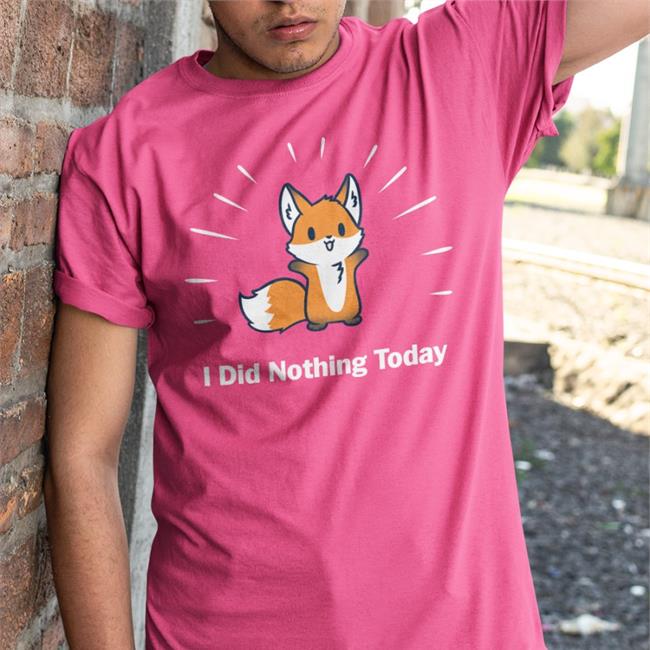 Joode I Did Nothing Today T-Shirt I Did Nothing Today Tee