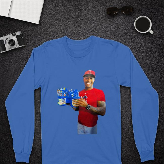Jeff Fletcher I Love Sunflower Seeds Shirt Los Angeles Angels