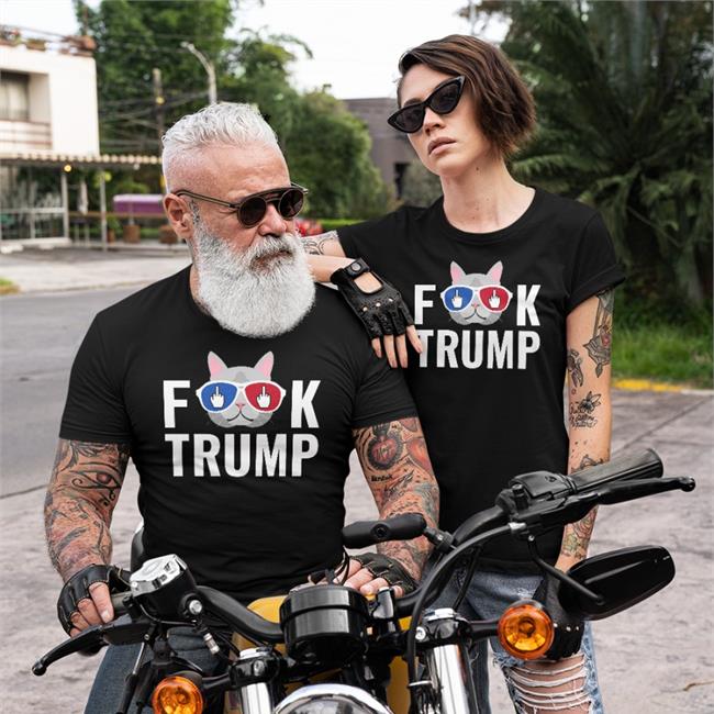 Anti Donald Trump Fuck Trump Cat Shirt Mary Claire