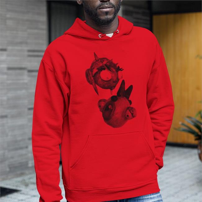 Emergency Intercom Merch Clay Heads Hoodie