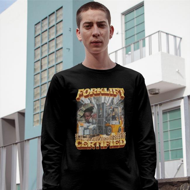 Swag Stim Ulus Merch Forklift Certified Shirt Swagstimulus.Com