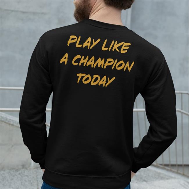 Marcus Freeman Play Like A Champion Today Tee Shirt Notre Dame Football