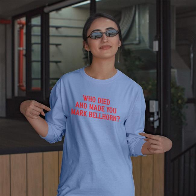 Red Sox Stats Who Died And Made You Mark Bellhorn T Shirt White