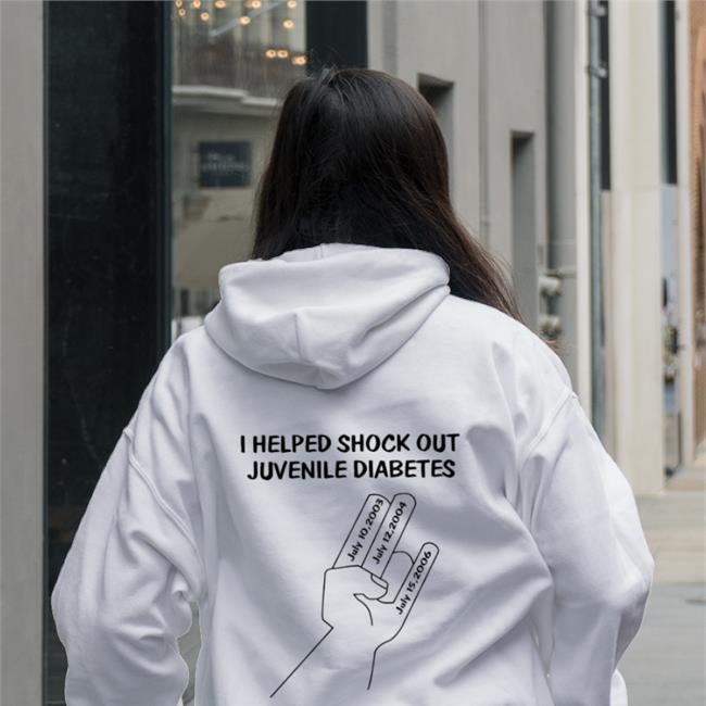 I Helped Shock Out Juvenile Diabetes T Shirts