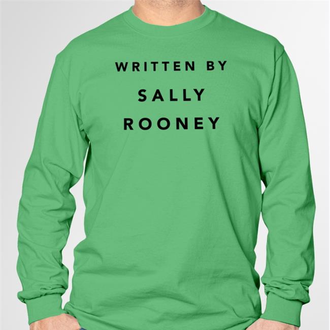 Stephbohrer Wearing Written By Sally Rooney Tee