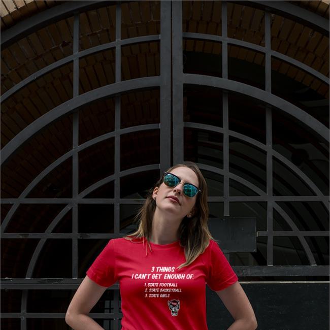 3 Things I Can't Get Enough Of State Football State Basketball State Girls Tee Shirts