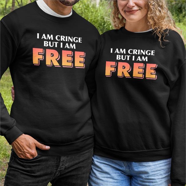 Trashcan Paul I Am Cringe But I Am Free Hoodie