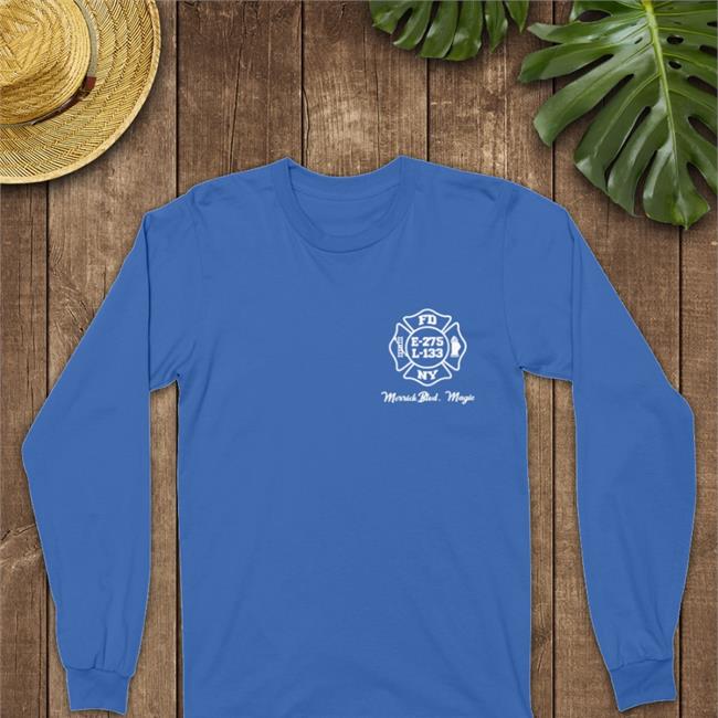 Jon Stewart Fdny E-275 L-Merrick Blvd Magie Tee Shirt