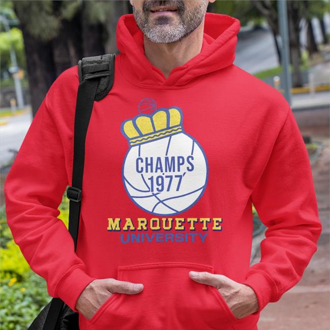 Champs 1977' Marquette University Hoodie