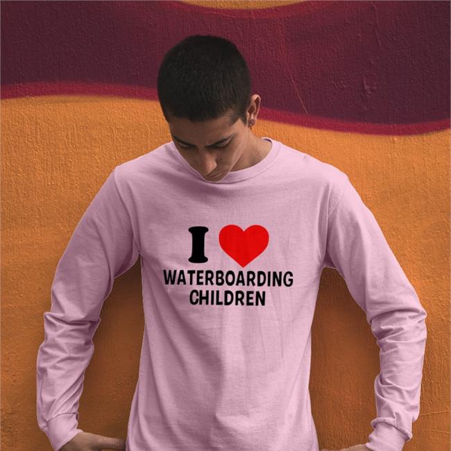 Disturbingshirt I Love Waterboarding Children Tees
