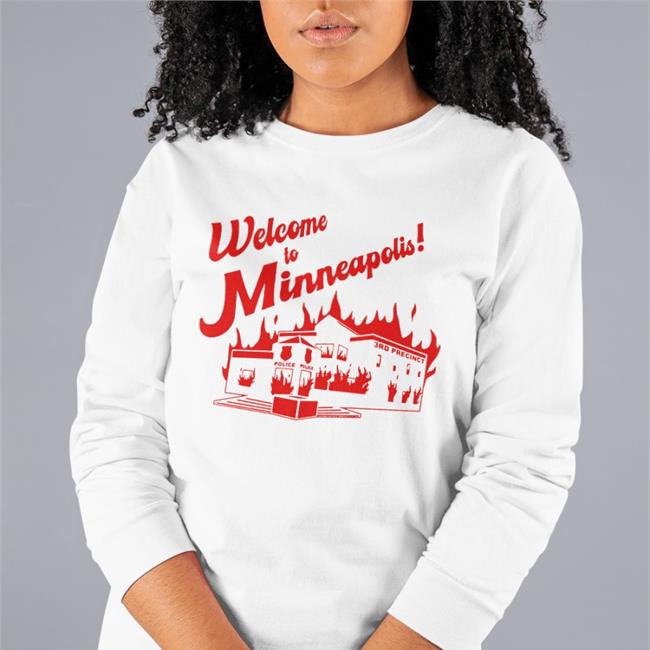 Tim Walz Welcome To Minneapolis Police 3Rd Precinct Tee Shirt