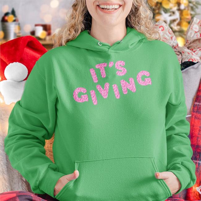 Itsgivingwebsite It's Giving Logo Shirt