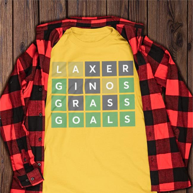Nakeie Montgomery Laxer Ginos Grass Goals Shirt