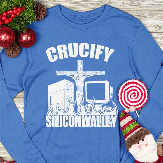 Lucca International Printify Crucify Silicon Valley Shirt
