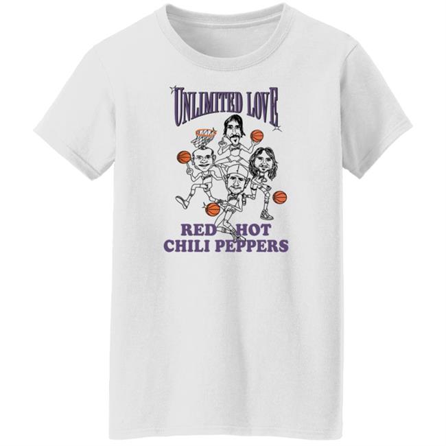 Los Angeles Lakers Unlimited Love Red Hot Chili Peppers Shirt Kyle Goon Los Angeles Lakers Unlimited Love Red Hot Chili Peppers Shirt Kyle Goon