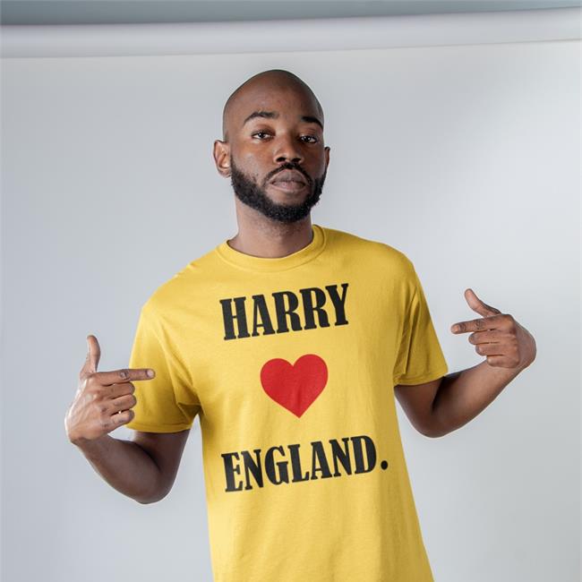 Harry Love England Hoodied Sweatshirt White