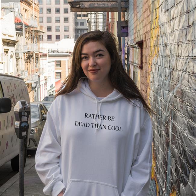 Rather Be Dead Than Cool Tee