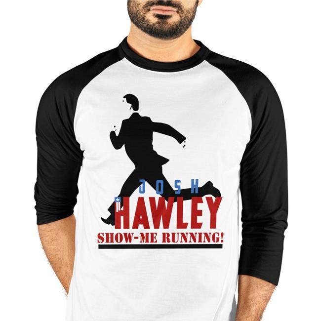 Josh Hawley Show Me Running T Shirt Pinhead