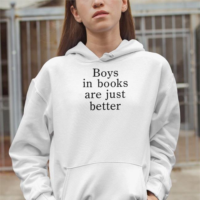 LiterarBase Boys In Books Are Just Better Hoodie