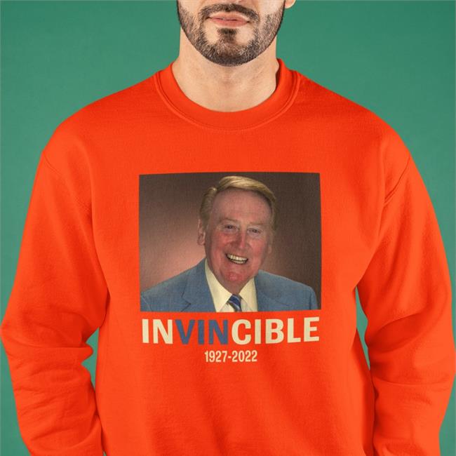 Invincible Vin Scully New Shirt Invincible Vin Scully Shirt
