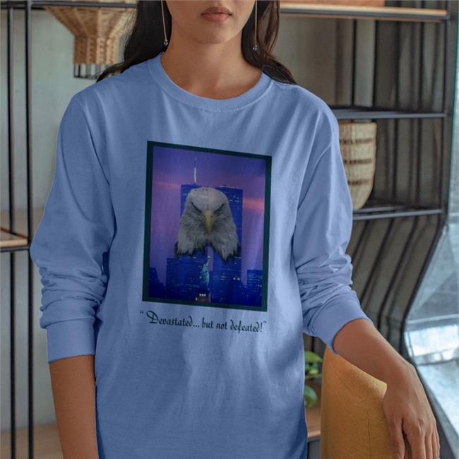 Shirts That Go Hard Devastated But Not Defeated Sweatshirt