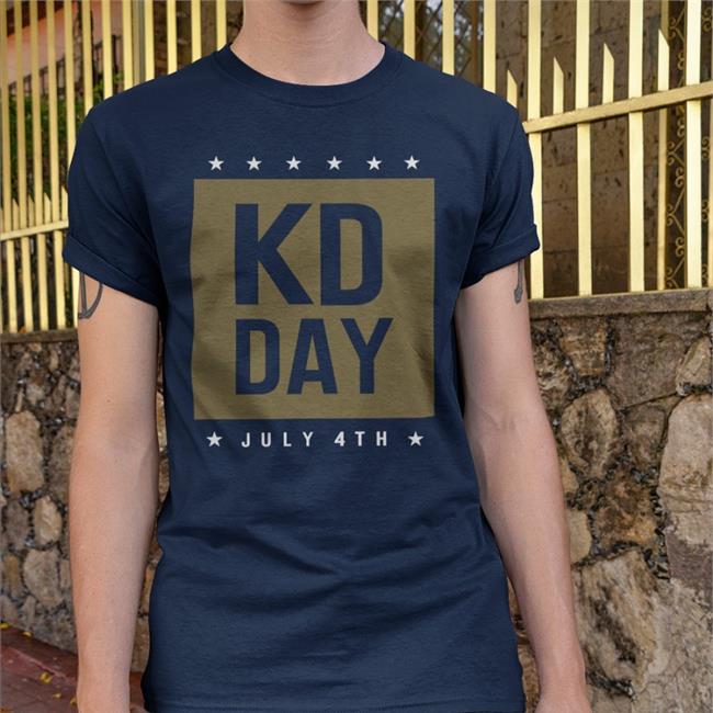 Warriors World Kd Day July 4Th Tee
