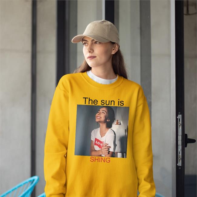 Poorly Translated Shirts The Sun Is Shing Hoodie Translatedtees
