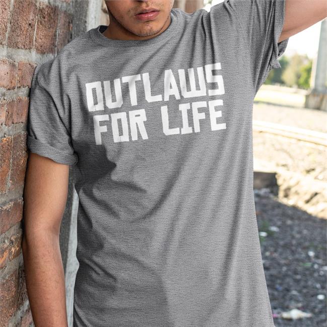 Kevin McAllister Outlaws For Life Long Sleeve T Shirt Rockstargames Store