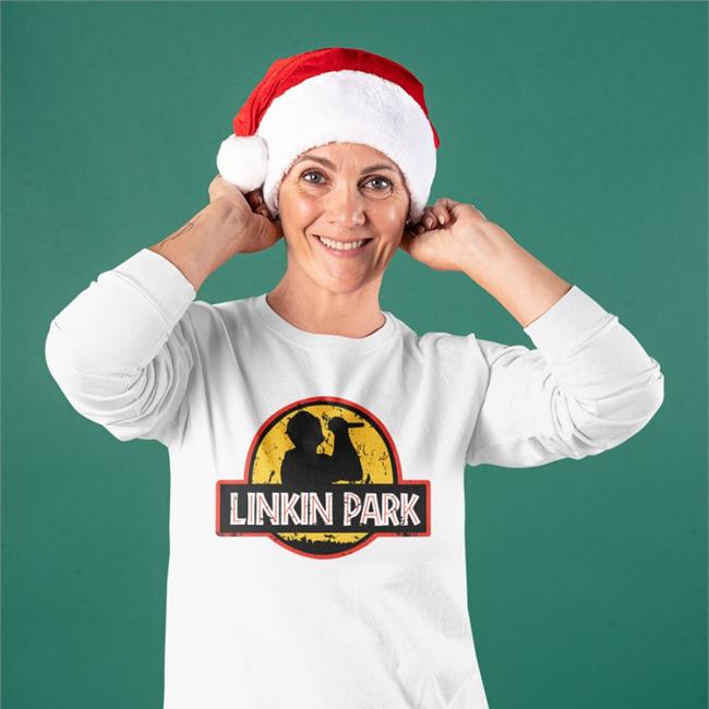 Linkin Park Jurassic Park Parody Sweatshirt