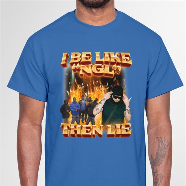 Swag Stimulus Merch I Be Like Ngl Then Lie Sweatshirt