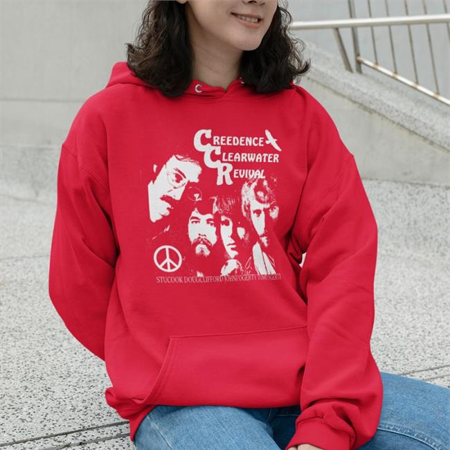 Slaughter Bootlegs Merch Listen To Creedence Clearwater Revival Shirt Black