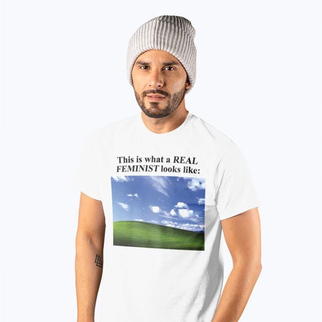 Shirtsthtgohard This Is What Real Feminist Looks Like Shirt