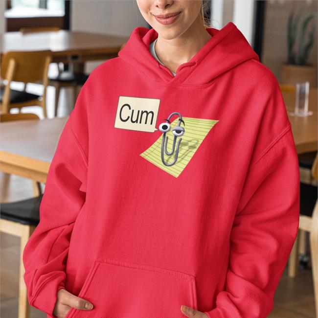 Shirtsthtgohard Cum Clippy Shirt
