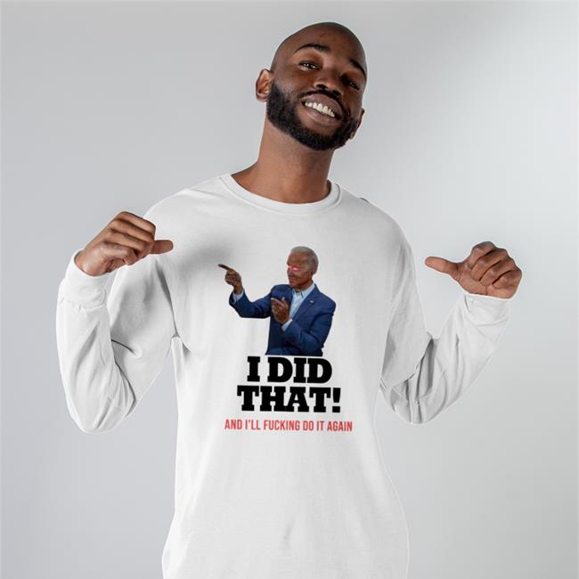 Thee Humboldt Harridan I Did That And I'll Fucking Do It Again Hoodie White