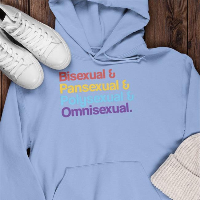 Bisexual Pansexual Polysexual Omnisexual Sweatshirt