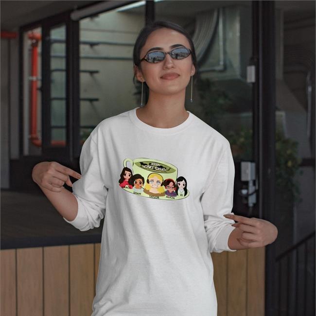 Taylor Hickson Asian Chit Chat Grace Shan Taylor Alicia Xi Shirt Asian Chit Chat Sweatshirt