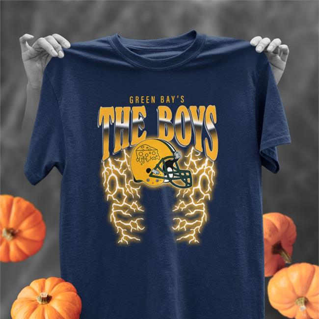Bussin' With The Boys The Boys Green Bay's Lightning Shirt Barstool Sports Store